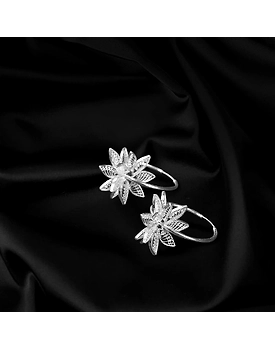 Autumn-Aurora Silver Earrings