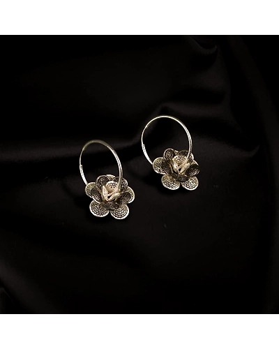 Evangeline Silver Earrings-2