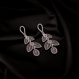 Gonasika Tanisha Silver Earrings