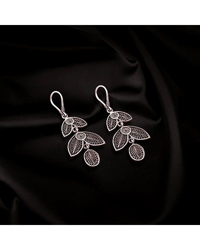 Tanisha Silver Earrings-1