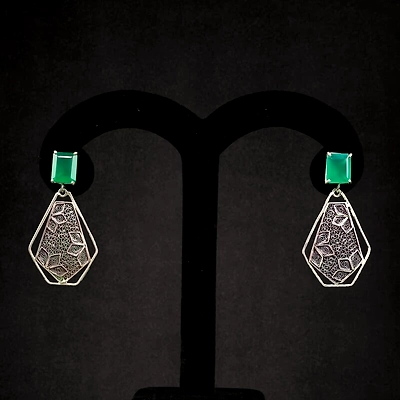 Gonasika Zeeniya Filigree Silver Earrings