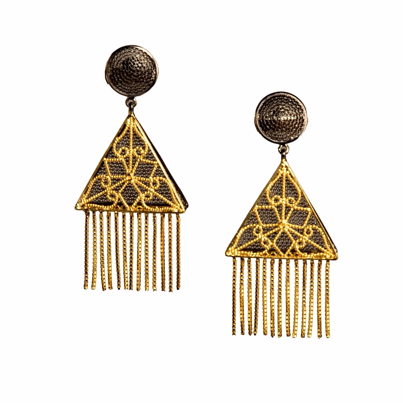 Delilah Silver Earrings image 2