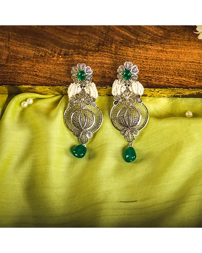 Manjari Filigree Danglers-1