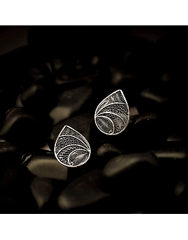 Tiya Silver Earrings