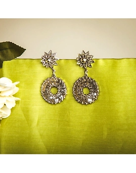 Zahra Silver Earrings