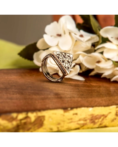 Cleopatra Handmade Silver Rings-12667931
