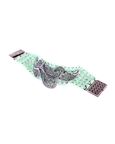 Oceana Oxidised Bracelet-2