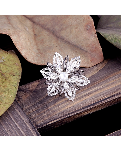 Nanala Sterling Silver Ring-1