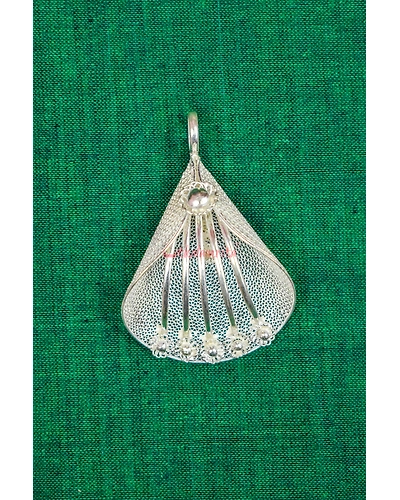 Medium Patti Dhatura Pendant-2