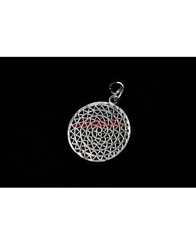 Small Round Zanjeera Pendant-12668165