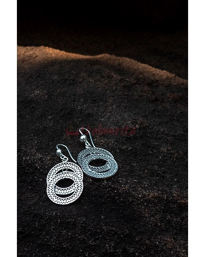 Interlinked Two Olympic Rings Dangler-2