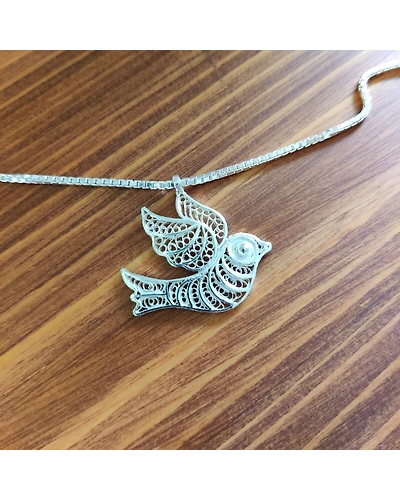 Aderyn Pure Silver Anklet-2