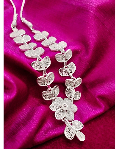UPVAN HAARROYAL SILVER FILIGREE NECKLACE-12666637