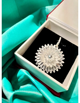 SOHLA KOTHI KAMALDESIGNER FILIGREE LARGE SIZED PENDENT