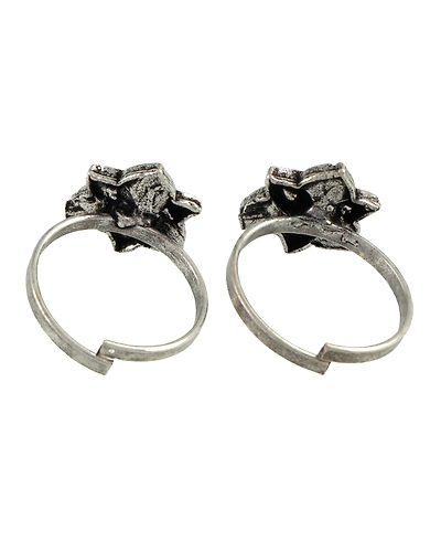 Oxidised Silver Toe Ring - Womens Everyday Jewelry-2