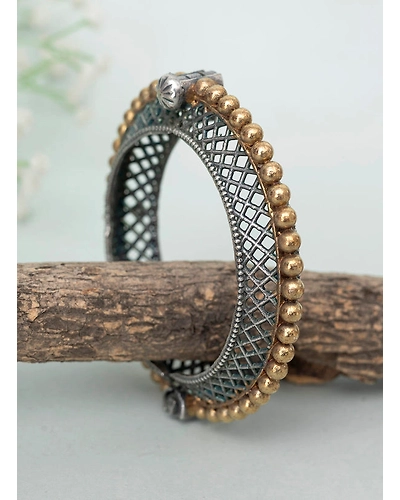 Vaarohi Oxidised Bracelet-12668923