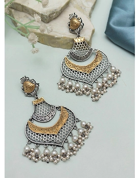 Heeya Oxidised Earrings