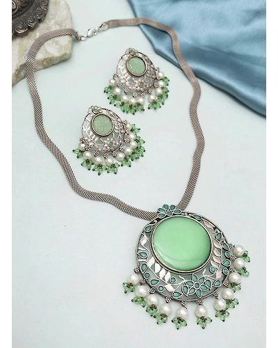 Satyasha Stone Necklace set-1