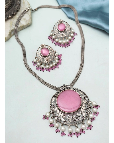 Satyasha Stone Necklace set-2