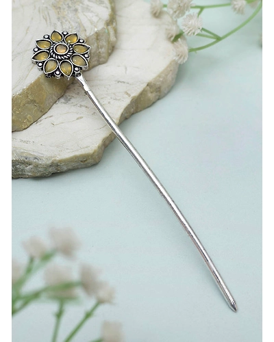 Aadhiya Oxidised Bun stick-1