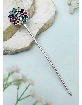 Jeevisha Oxidised Bun stick