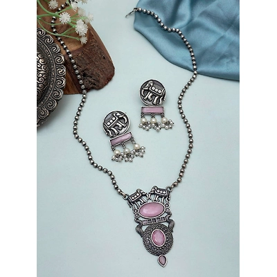 Gonasika Aadrita Elephant Necklace set