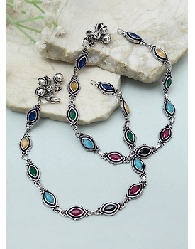 Aakhya stone Anklets