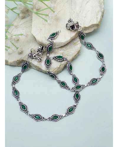 Aakhya stone Anklets-1