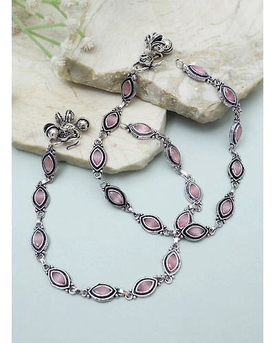 Aakhya stone Anklets-3