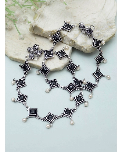 Dhanishta Stone Anklets-2