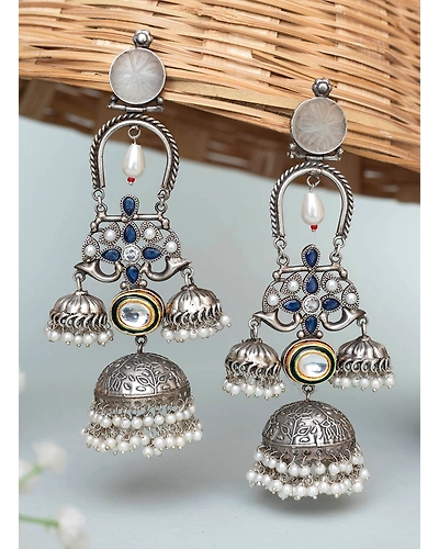 Maitreyi long Earrings-2