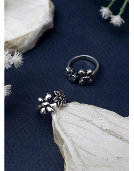 Channi oxidised Toe Ring