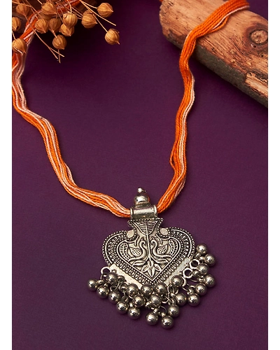 Panchhi pendant necklace-12669443