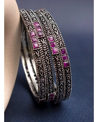 Bandini stone bangle-12669493