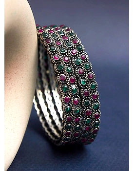 Cheshta stone bangle