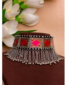 Square Meena Choker