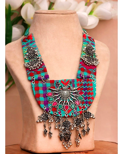 Layla Fabric Necklace-12669557