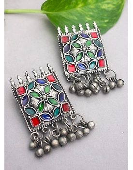Hiral multicolor Meena Stud