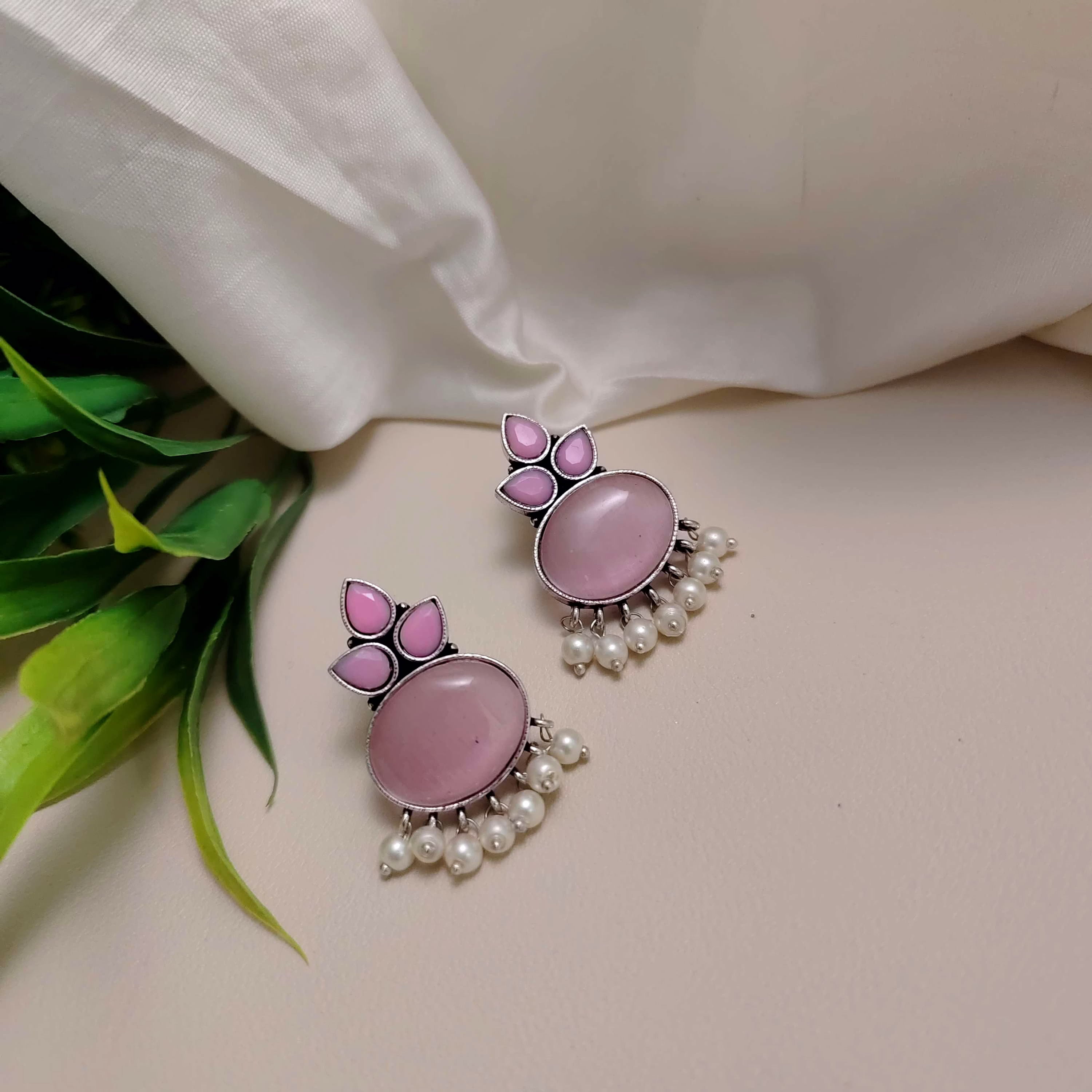 SHEETAL Monalisa Stud Earrings image 3