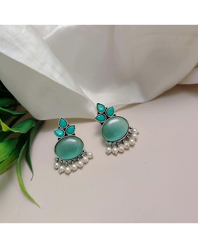 SHEETAL Monalisa Stud Earrings-3