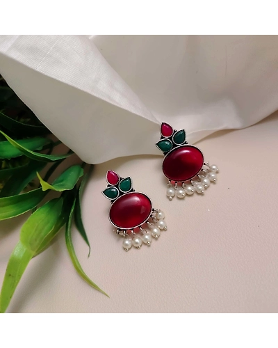 SHEETAL Monalisa Stud Earrings-4