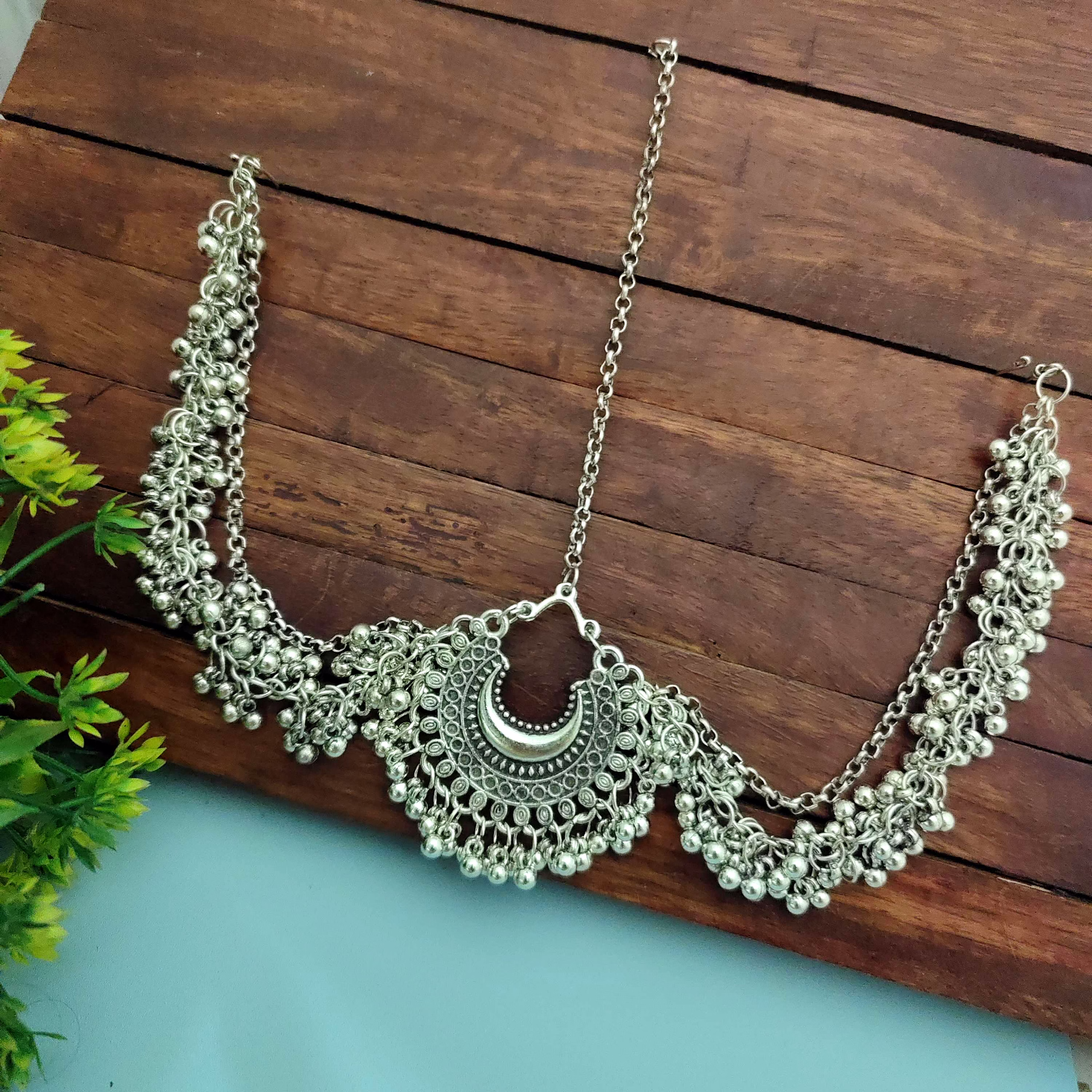 SAUMYA Oxidised Matha Patti image 2
