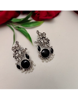 TRIPTI Radha Krishna Stud Earrings