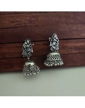 RADHA KRISHNA Jhumka Earrings