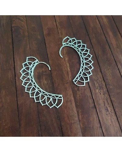 PARVATI Oxidized Earcuff Earclips-12669771