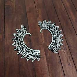 Gonasika PRISHA Oxidised Earcuff Earclips