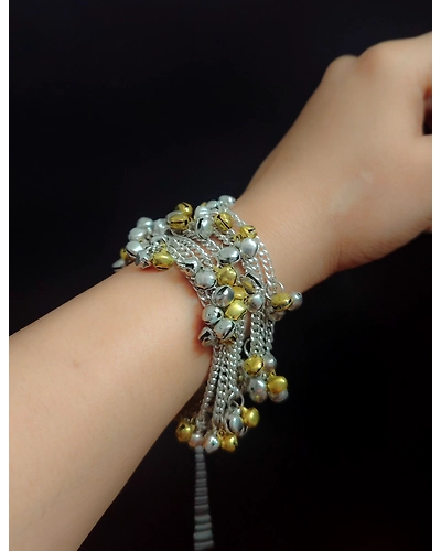 GARBA Two Tone Adjustable Bracelet-2