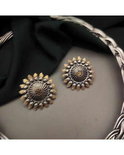 LAVANYA Fusion Hasli Nekclace Earrings Set-2