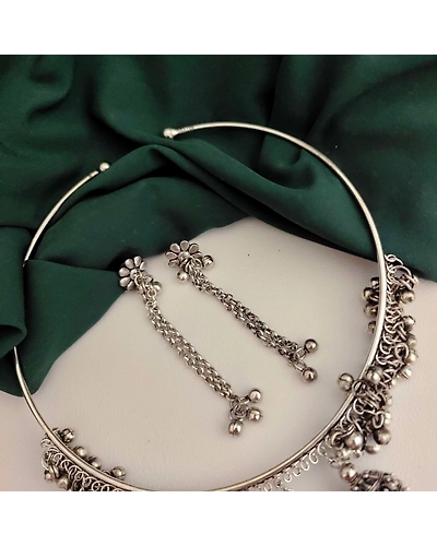 DIVYA Hasli Necklace Earrings Set-2