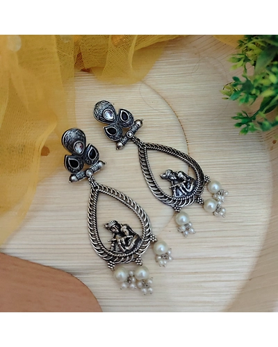 PRIYA Radha Krishna Earrings-12669923